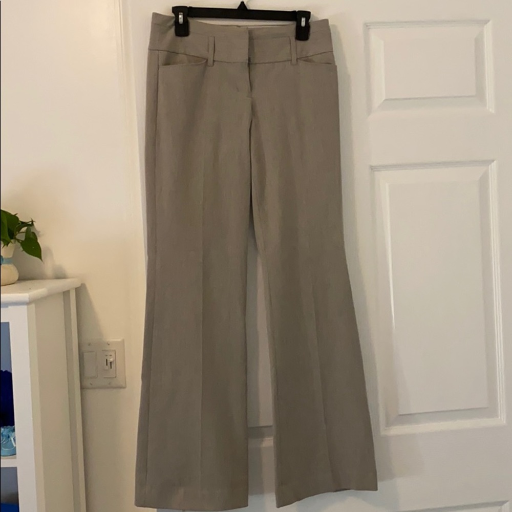 ⬇️50%⬇️ Express Light Gray Editor Suit Pants 2R